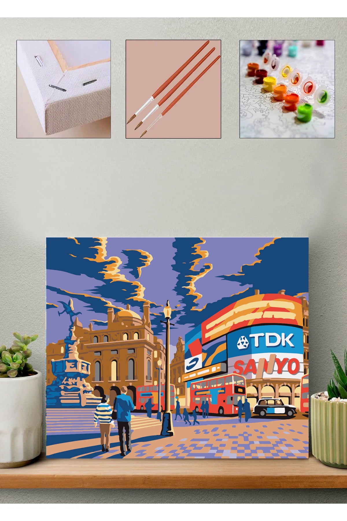 Sayılarla Boyama Seti - Piccadilly Caddesi