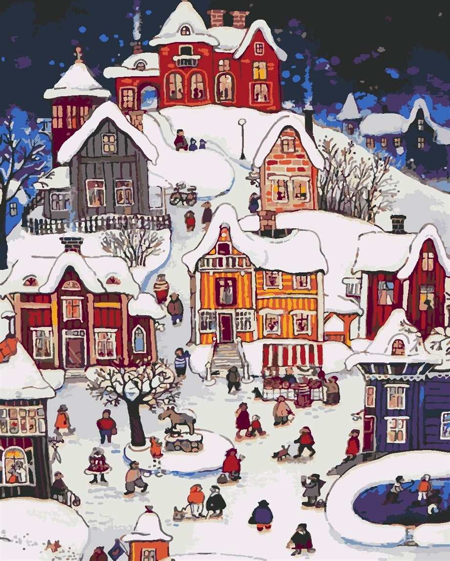Sayılarla Boyama Seti - Noel Heyecanı
