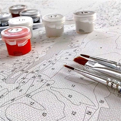 Kişiye Özel Sayılarla Boyama Seti - Fotoğrafından Sayılarla Boyama Seti