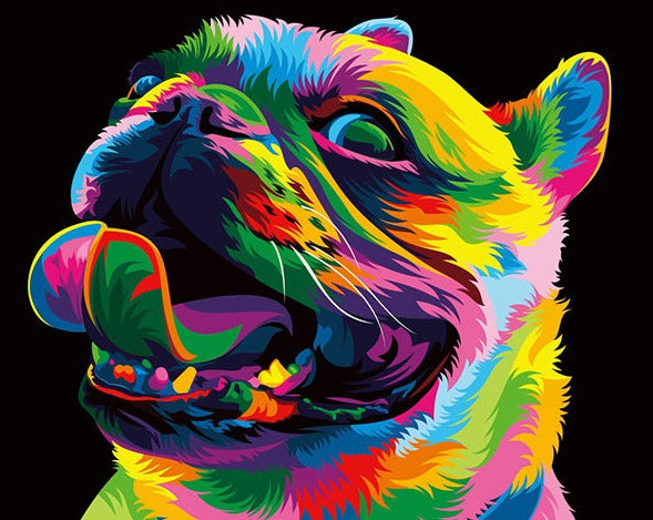 Sayılarla Boyama Seti - Pug