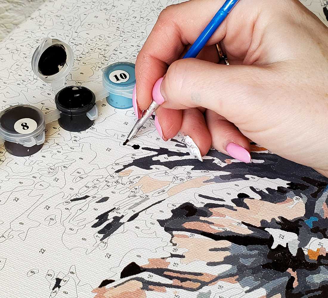 Sayılarla Boyama Seti -  Londra gecesi