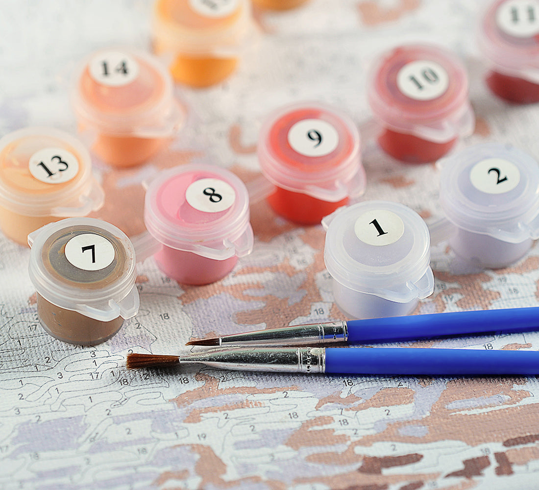 Sayılarla Boyama Seti - Renkli Atatürk