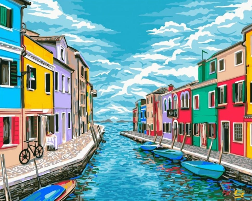 Sayılarla Boyama Seti - Venice