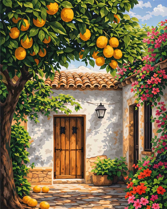 Sayılarla Boyama Seti - Limon Bahçesi