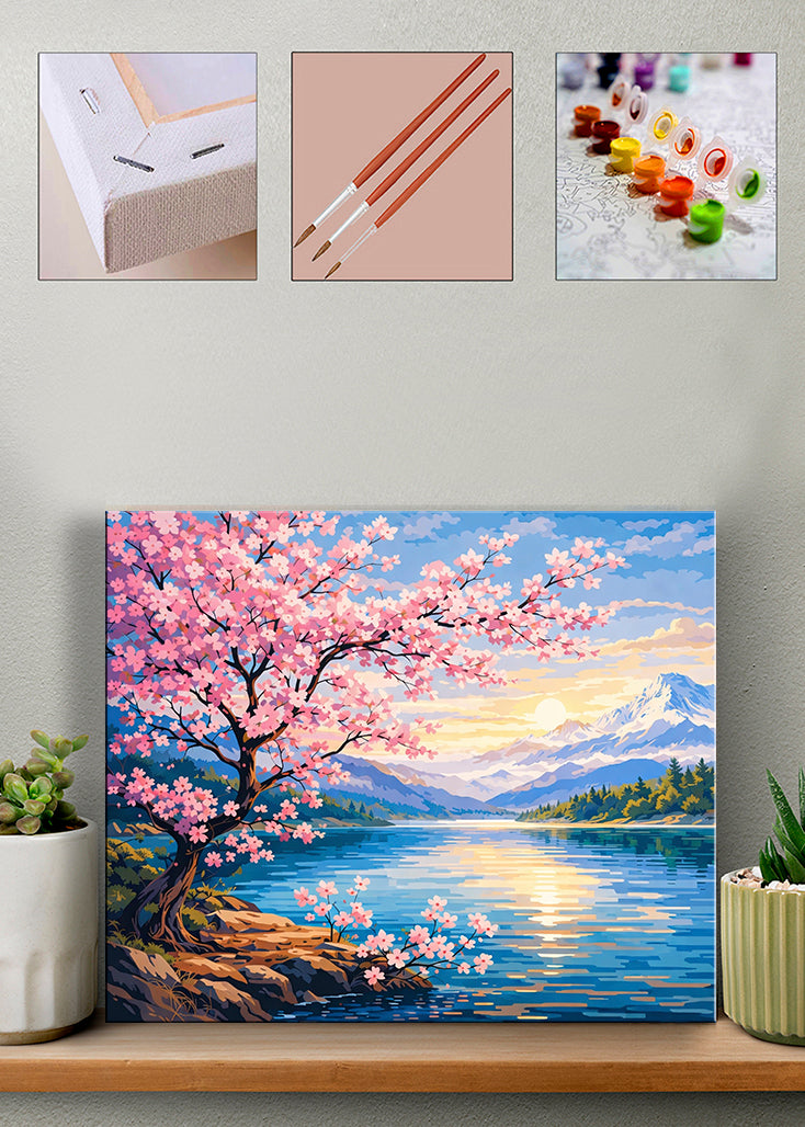 Sayılarla Boyama Seti - Sakura