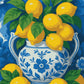 Sayılarla Boyama Seti -  Limonlar
