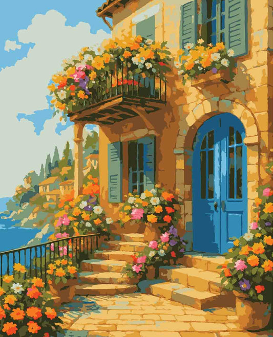 Sayılarla Boyama Seti -  Akdeniz Cazibesi