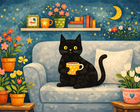 Sayılarla Boyama Seti - Ev Kedisi