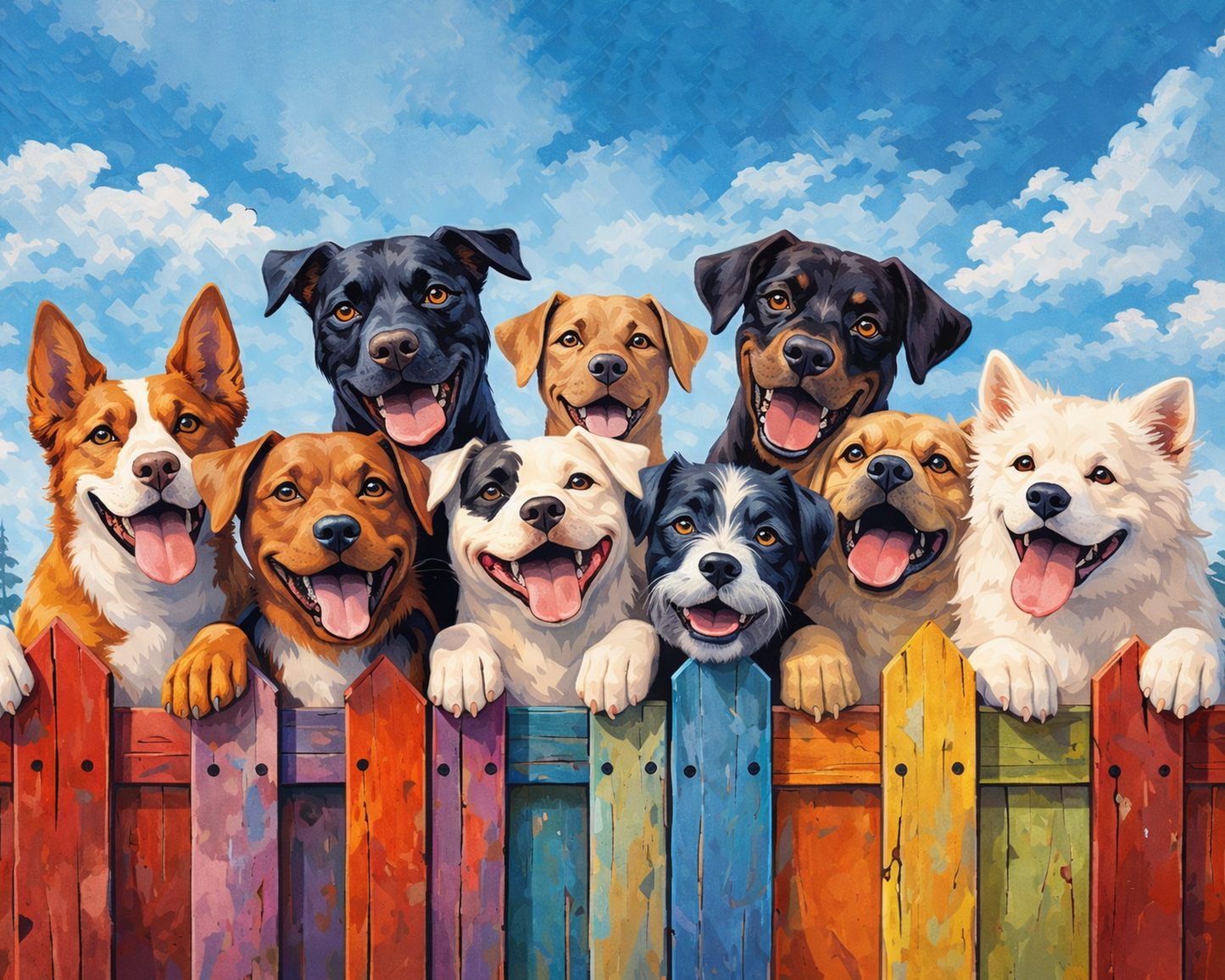 Sayılarla Boyama Seti - Neşeli Köpekler
