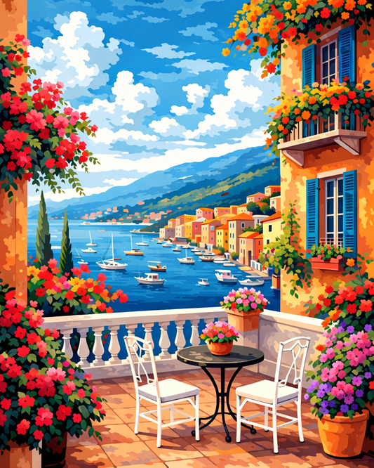 Sayılarla Boyama Seti - Teras Keyfim