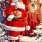 Sayılarla Boyama Seti -  Noel Baba