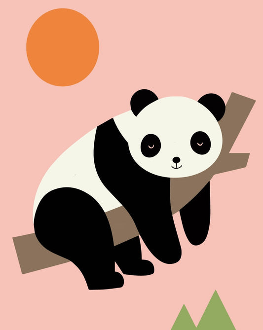 Sayılarla Boyama Seti - Panda Çocuk