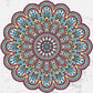 Sayılarla Boyama Seti -  Mandala 2